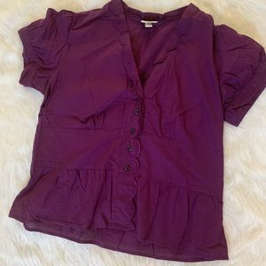 Purple blouse